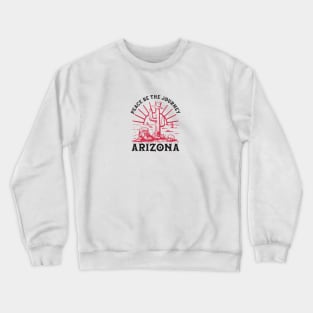 Peace be the journey of arizona Crewneck Sweatshirt